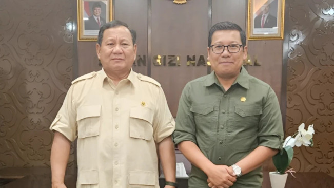Arief Prasetyo Adi bersama Presiden Prabowo Subianto. [Dok. Pribadi]